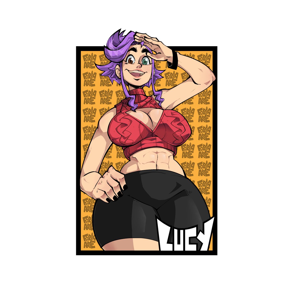 FORJAARTE_'s tweet photo. @CanalBrushRush Duvido que tu desenhes minha OC https://t.co/cKSY4hYSyI