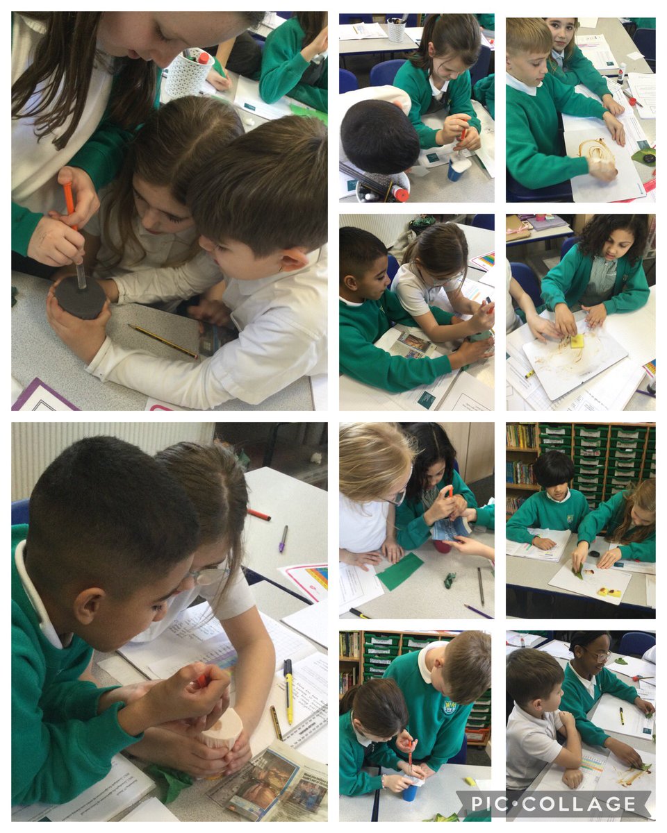 The Mars class experimented this afternoon. They wanted to find out which materials were most absorbent and most durable to use as a replacement to a tissue? <a href="/ScienceWeekUK/">British Science Week</a> #BSW26