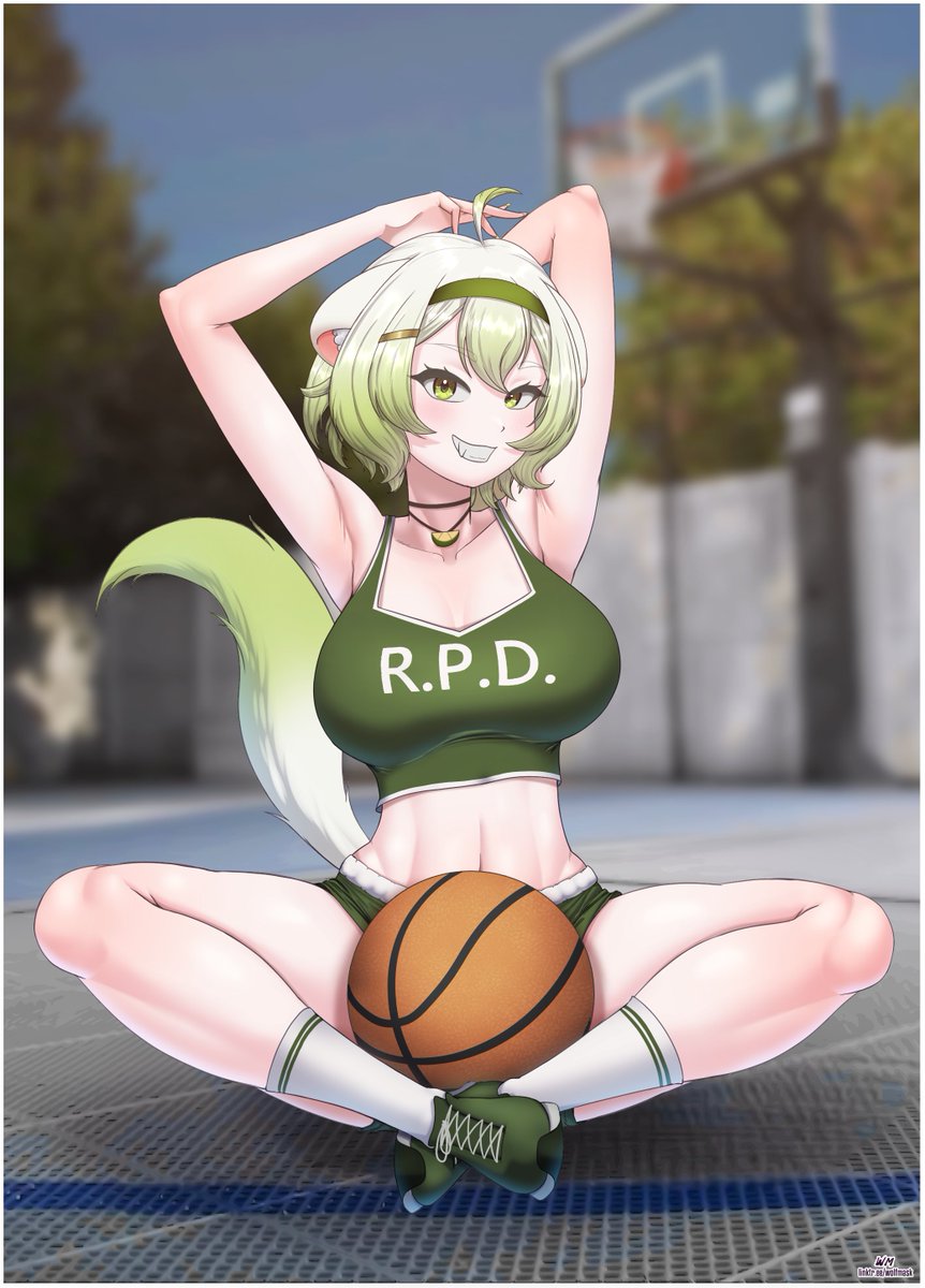 Wolfmaskdraw's tweet photo. 11/03/2026
"Rising Rookie"

- another drawing of this green ferret.
- Second attempt at drawing anime style.
- I apologize for any errors. 

Hope you like it!💜 https://t.co/02irqW774f