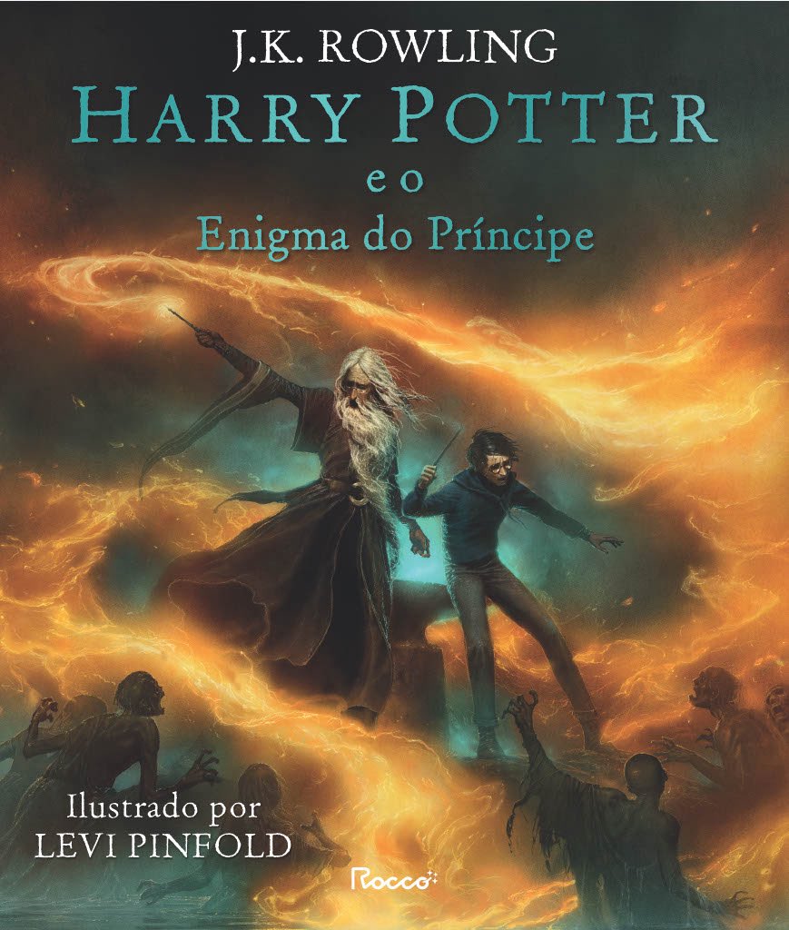 Divulgada a capa do sexto livro ilustrado de #HarryPotter  Desenhado por Kevin Pinfold. Sai em Outubro desse ano.