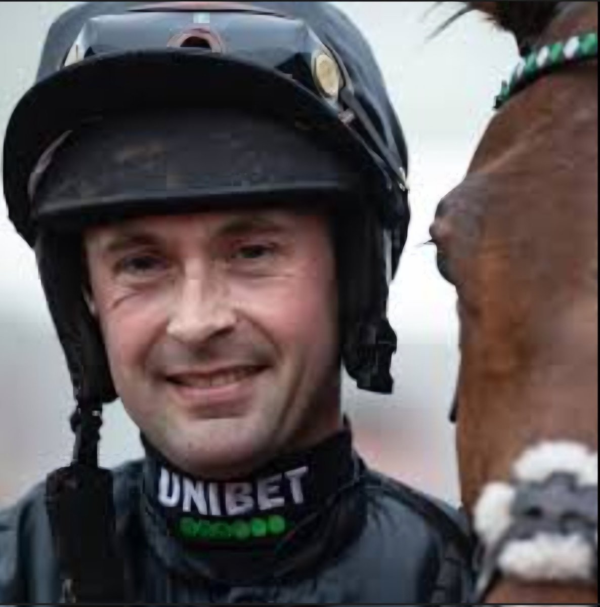 I_S_B_A's tweet photo. Jockey Nico de Boinville made a complete ass of himself at #Cheltenham today, bullying an Irish amateur jockey #DeclanQueally and thus bringing Racing into disrepute. Maybe de Boinville should look in his own mirror at the mess he made of #ConstitutionHill, especially in Aintree. He should have been replaced by a real horseman in the #EndaBolger ilk to sort out Constitution Hill's jumping. Hopefully the #BHA #BritishHorseracingAuthority will come down hard on him for bringing the sport into disrepute. #NicoDeBoinville #CheltenhamFestival #CheltenhamRaces #Horsearacing #RacingTV #BBC