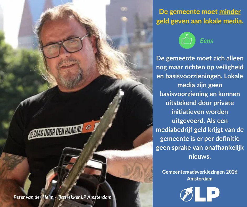 Libertaire Partij (LP) tweet media