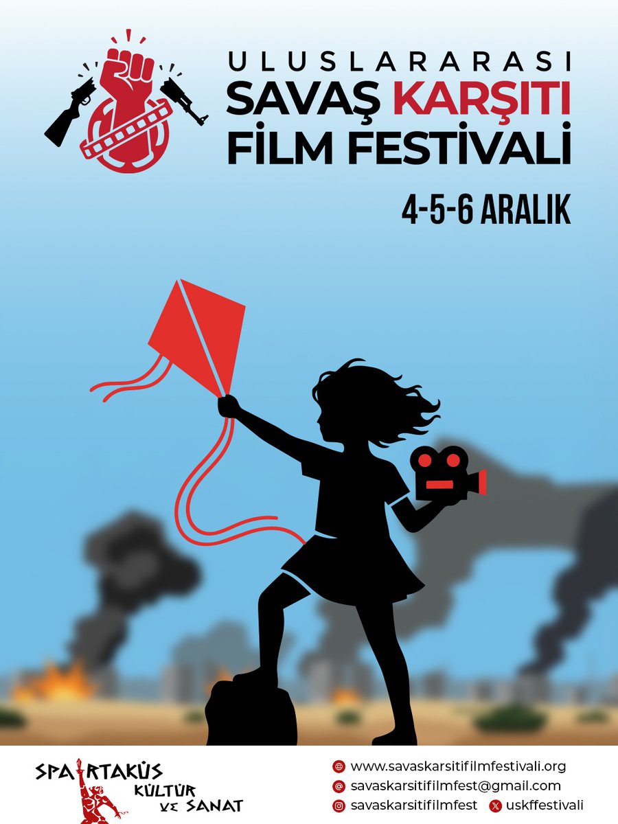Bu yıl Aralık ayında ikincisi gerçekleştirilecek olan Uluslararası Savaş Karşıtı Film Festivali hazırlıklarına başladı.

Festival, İran'da ABD-İsrail saldırısında katledilen 165 kız öğrenciye adandı. 

sosyalistgundem.com/sinema-savasin…