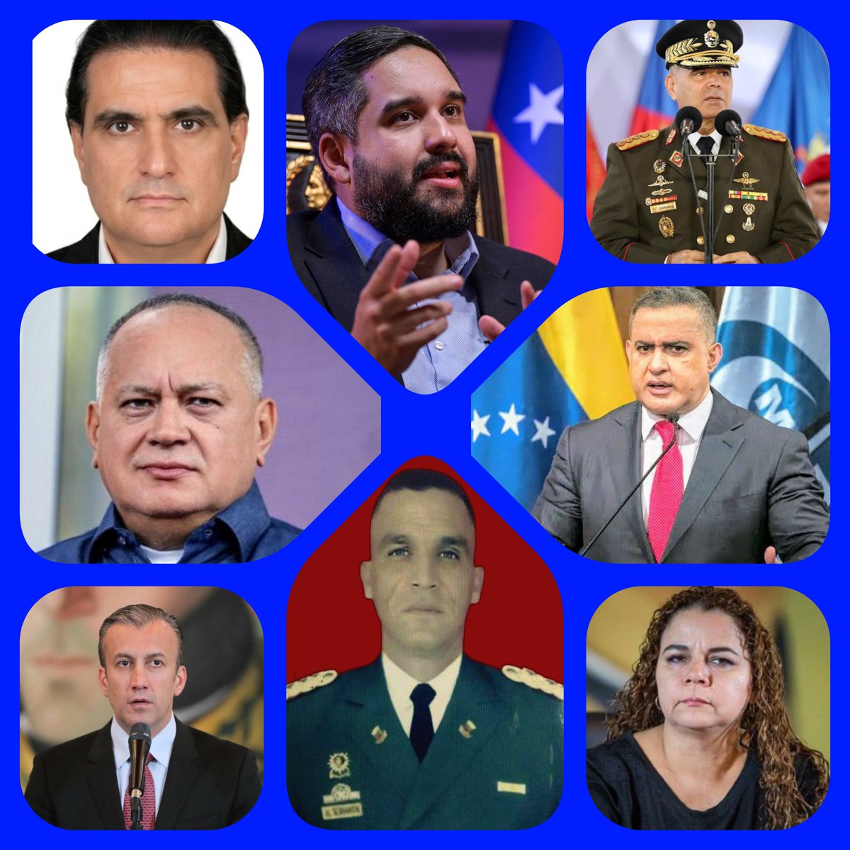 🚨EL LISTADO DEL FIN. ⚖️
Los 8 nombres exigidos por EEUU ya están en el escritorio de Delcy Rodríguez. Nicolásito encabeza la entrega.
1-Nicolás Maduro Guerra 
2-Alex Saab
3-Diosdado
4-V. Padrino
5-A. Granko
6-El Aissami
7-T. W. Saab
8-Iris Varela
¡Ya no hay intocables! 🇻🇪🔥