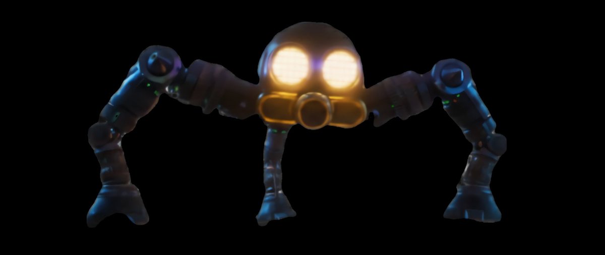 Galaxy326202's tweet photo. Two Megaleg renders, one on the planet and the other standing #nintendo #supermariogalaxymovie #supermario #megaleg #supermariogalaxy https://t.co/jujDwIjZ8J