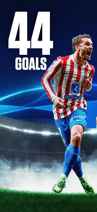 SenadoAtletico's tweet photo. Hoy sí, hoy se juega Champions en Madrid (ayer también, pero no lo parecía en los medios), pero no, no desperdicien el tiempo viendo ese partido, mucho mejor, vean/oigan el episodio 75 de #El_Tridente_de_Neptuno, donde comentamos los dos últimos triunfos de nuestro @Atleti ante Real Sociedad y Tottenham.

Donde rendimos homenaje a nuestra leyenda (@AntoGriezmann), uno de los mejores jugadores de nuestra larga historia. En la imagen, los goles que lleva marcados en Champions.

Homenajeamos también a Joan Laporta que ha puesto "negro sobre blanco" lo que todos sabemos, que uno lleva las ayudas arbitrales de serie y el otro paga o pagó por ellas.

Comentamos la entrevista del Sr. Louzán en la SER donde habla de "los dineros" de la Supercopa de Arabia.

Del blanqueo de Antoñito Rüdiger en @MPlusDeportes.

Y de muchas más cosas, todo ello en vídeo en YouTube: https://t.co/UlmRxQhjdo

Y en solo audio, en las plataformas citadas en las respuestas a este mensaje.