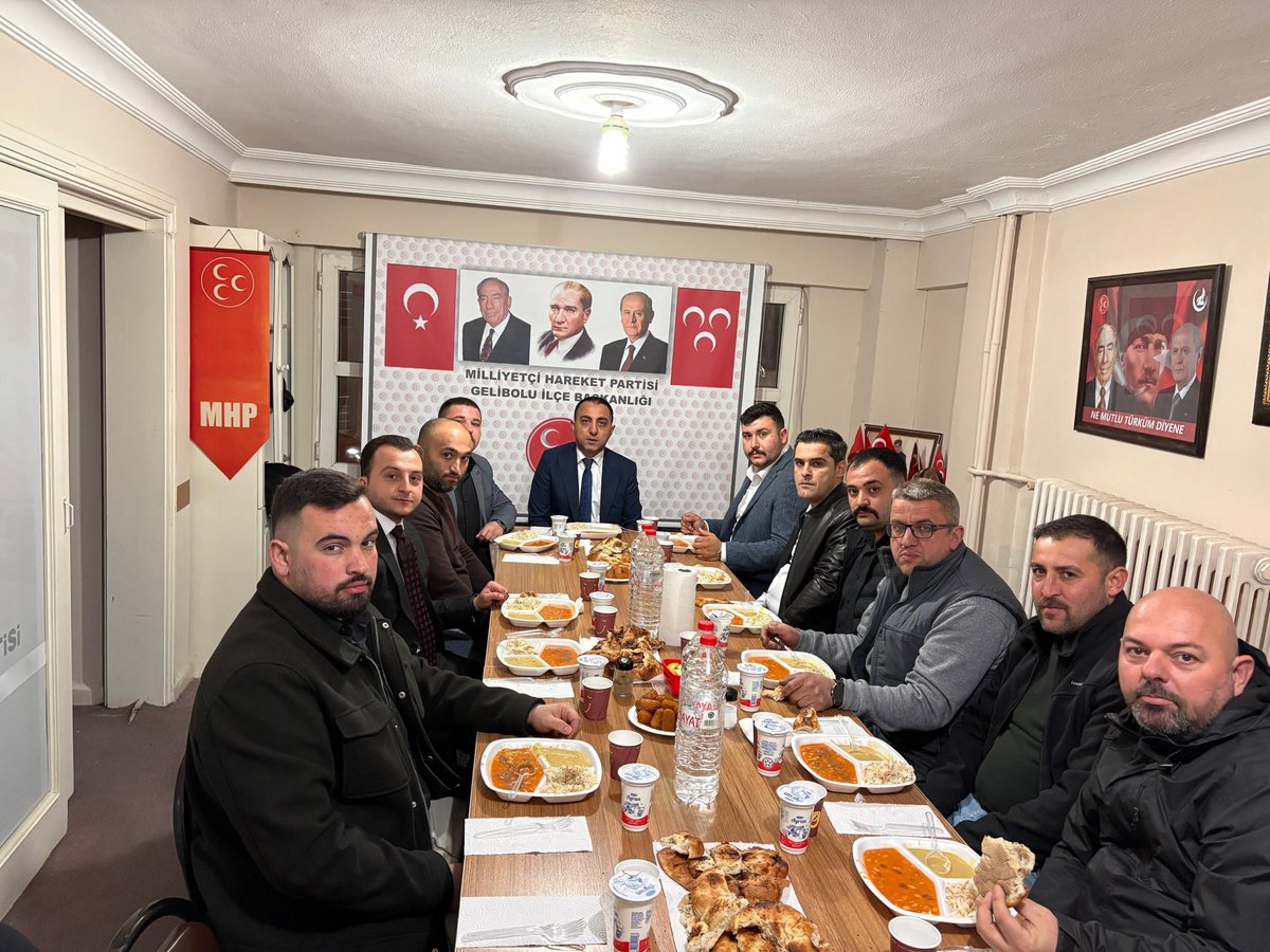 Ülkü Ocakları Gelibolu İlçe Başkanlığımız tarafından düzenlenen iftar programına katılım sağladık.