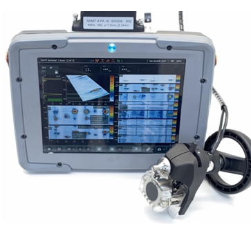 BergEngineering's tweet photo. Waygate Technologies SAMT + Mentor UT creates a powerful inspection system capable of full axle inspections in under 5 minutes with grouped A-scan data for efficient analysis. #NDT #UT #RailInspection

Learn more👇
https://t.co/8PEDHrcbX0 https://t.co/3OoroXr73K