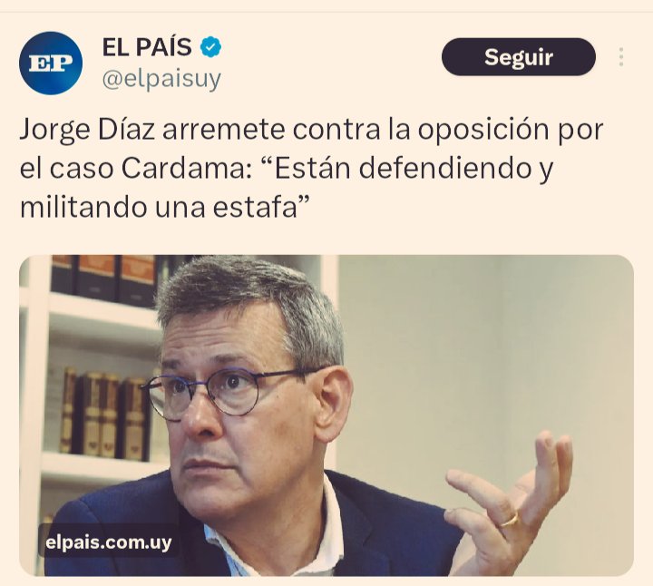 ¡Qué sangre fría tienen los legisladores que se tragan sin chistar esta acusación de que defienden una estafa y un estafador!
Esto es sencillamente inadmisible, porque está acusando a la oposición de complicidad de un delito.
Pero en el país del "siga siga" todo es admisible...