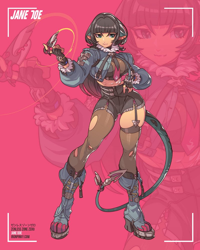 「More Zenless! Here's Jane Doe #ZenlessZo」|Edwin Huangのイラスト