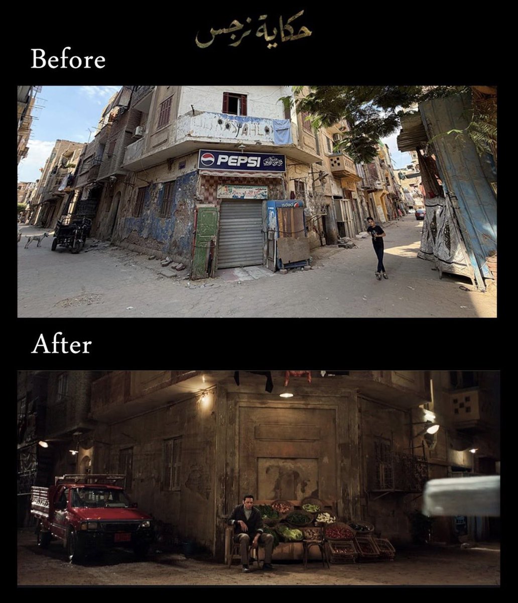PMovies155's tweet photo. البروداكشن ديزاين في "حكاية نرجس" مليان إبداع في كل ركن ، عنصر ما يقلش أهمية أبداً عن باقي عناصر المسلسل إللي إحنا بنشيد بيها بعد كل حلقة❤️

Credits to:
Mohammed Mostafa Saleh
Art Director &amp; Set Designer https://t.co/jmILHGN9u2