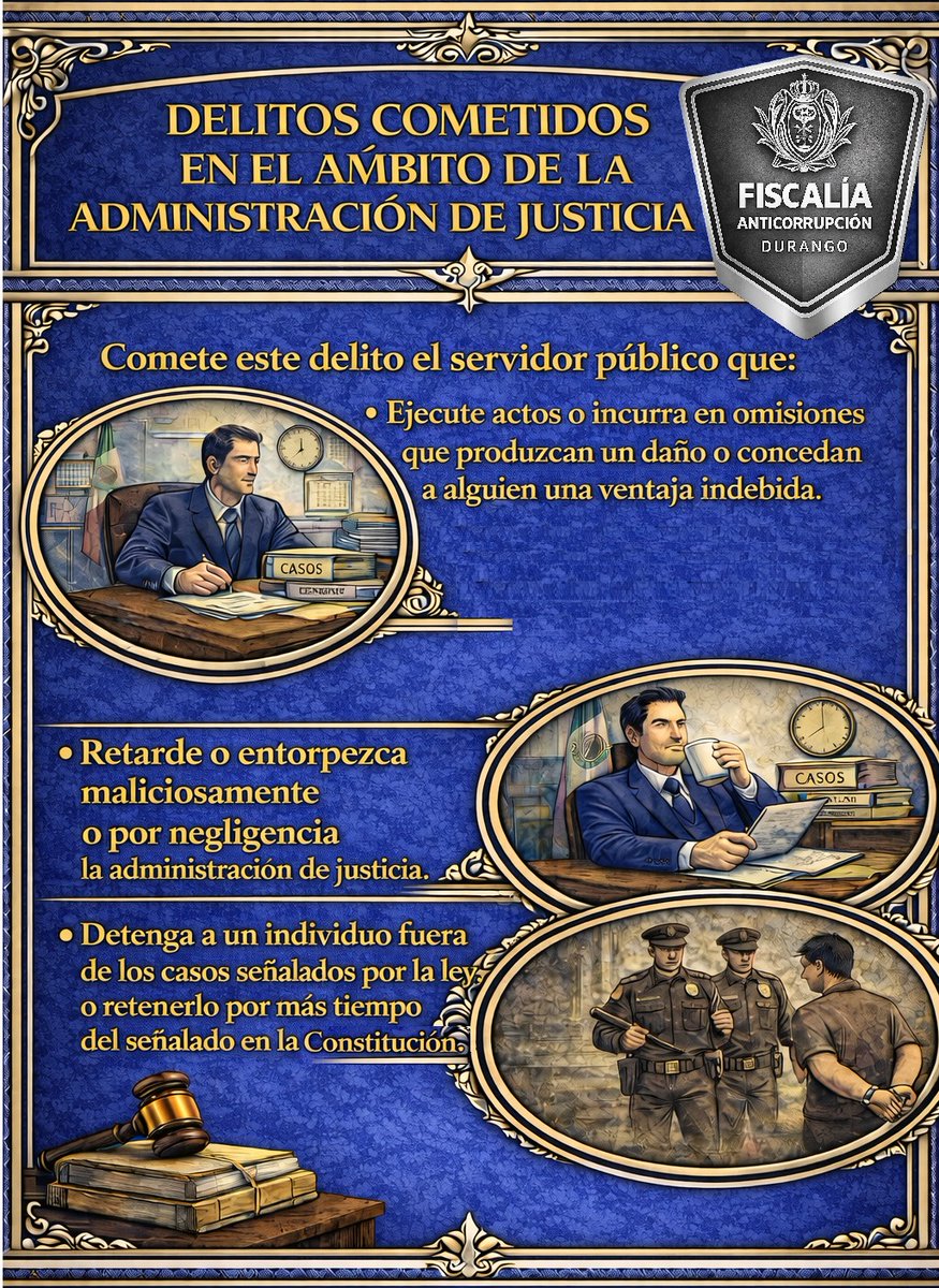 Fiscalía Anticorrupción Durango tweet media