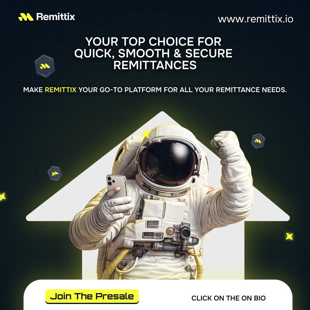 <a href="/tvbzify/">tab</a> I guess congratulations are in order 

Getting $RTX will be a smart and strategic move.
Investing in crypto early, especially as early as pre sale period is advantageous 

visit Remittix.io to get started