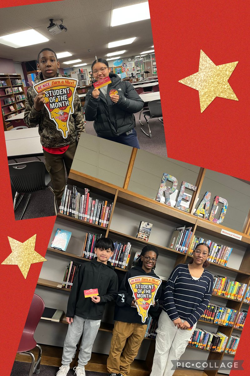 OPS_Morton's tweet photo. Congrats to our March Students of the Month! They each will receive a free medium pizza from @godfatherspizza They represent what it means to be respectful, responsible, safe and kind! #BeMoreBeMorton #OPSProud https://t.co/RzZDzsFBXt