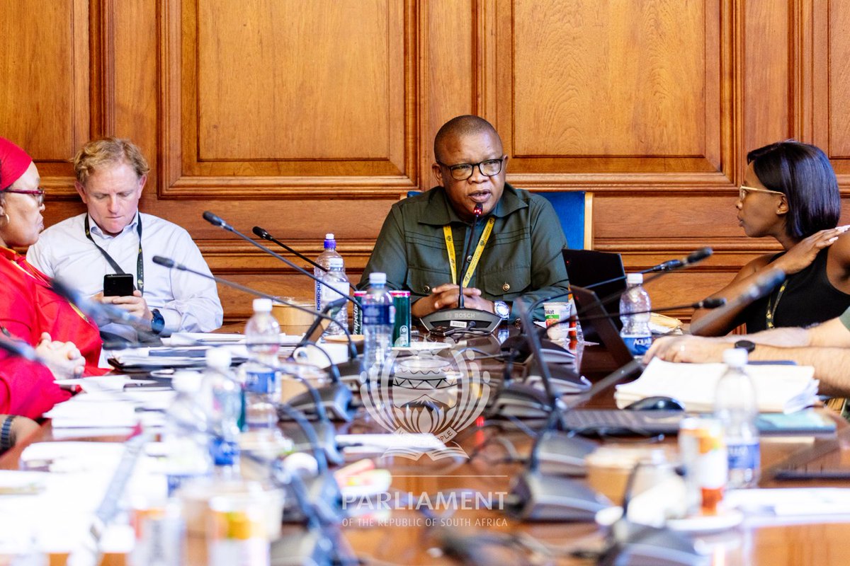 Defence Cluster Parliament of RSA tweet media