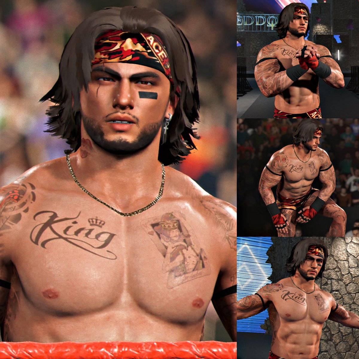 1real_ace_'s tweet photo. #WWE2K26

Back to my old roots. ☁️👑

#wwe2k #wwegames #wwe https://t.co/fkpXQh0OcI