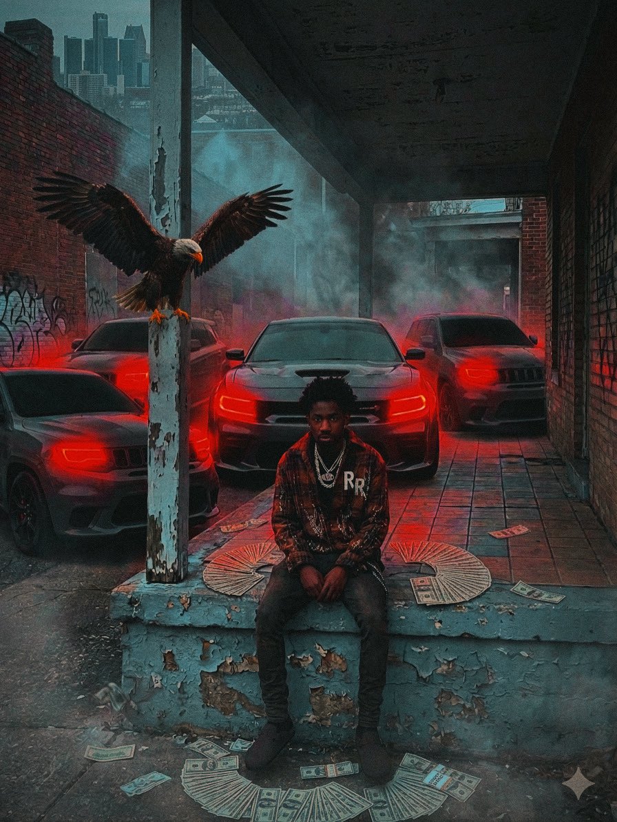 1guw0p's tweet photo. New tape otw 🌐 this the final cover art btw!!! 
Shit it the works 🦅🔋 #YFBG https://t.co/ZmjuOrWCCQ