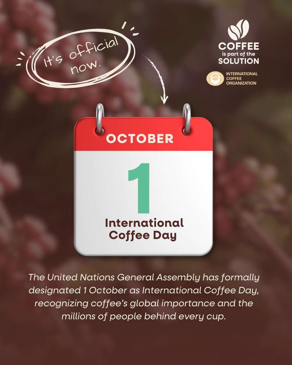 International Coffee Organization (ICO) tweet media