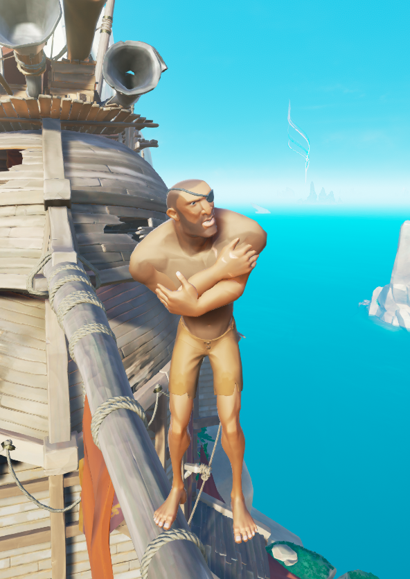 Meusko_sot's tweet photo. Nice theme, can I get dressed now? it's getting cold up here

Theme: Minimalist
@SeaOfThieves

#StyleOfThieves https://t.co/X9dL41bYGO