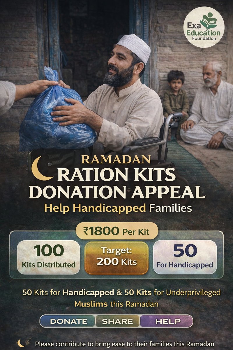 Advsaifalam's tweet photo. Salaam everyone as we enter last 10 days of Ramadan we are seeking your help to donate for this cause, we are looking out to provide Ramadan Groceries to families of Handicapped and single/widows families.
If you wish to donate your Sadqa for the cause kindly dm for details. https://t.co/5vKWeghIs2
