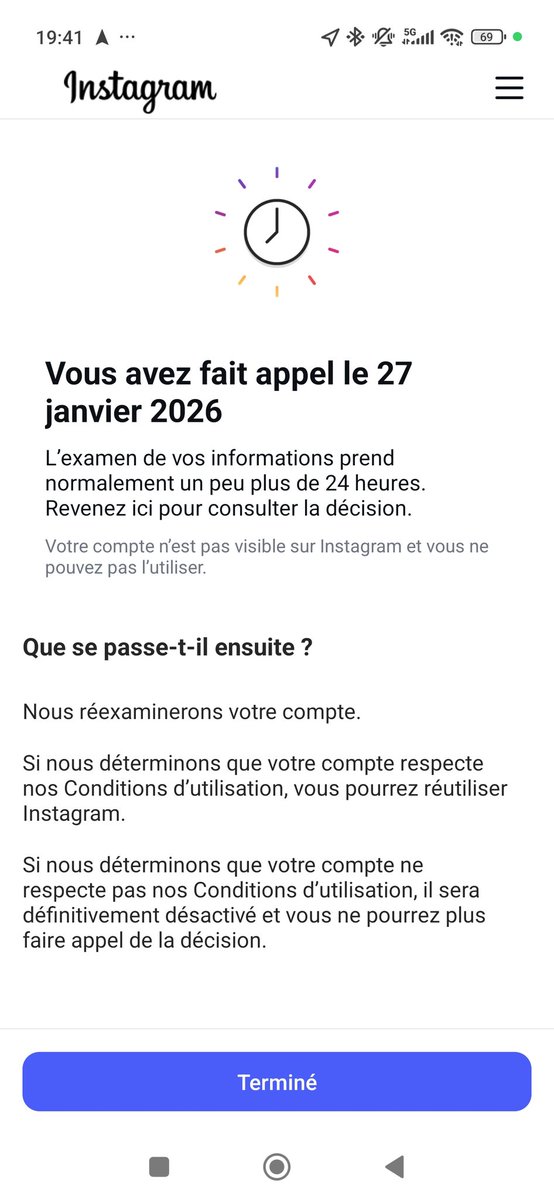 Hello <a href="/instagram/">Instagram</a> I’ve been waiting for a decision on my Instagram account appeal since January 27, 2026. My account is professional . 
I have no idea why it was blocked, as I have not violated any rules to my knowledge. Could you please assist in resolving the issue? Thank you