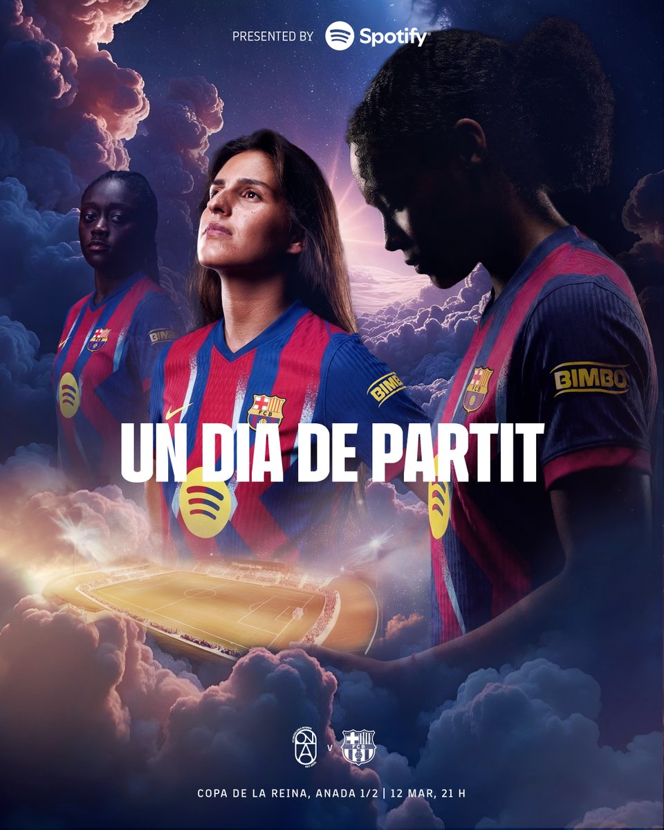 FCBfemeni's tweet photo. ✨ 𝗨𝗡 𝗗𝗜𝗔 𝗗𝗘 𝗣𝗔𝗥𝗧𝗜𝗧 ✨ https://t.co/fj5kIqhxvk