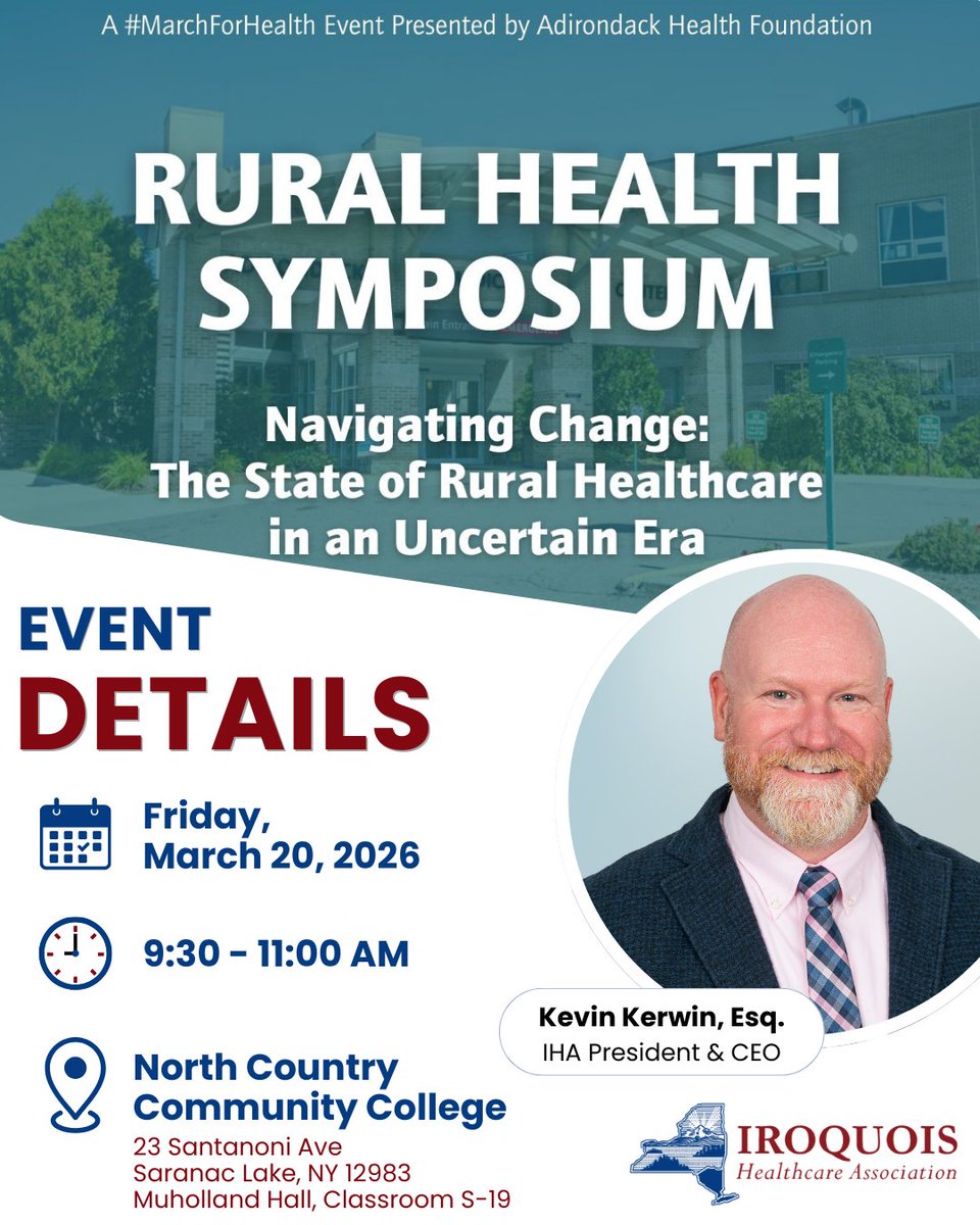 Iroquois Healthcare Association tweet media