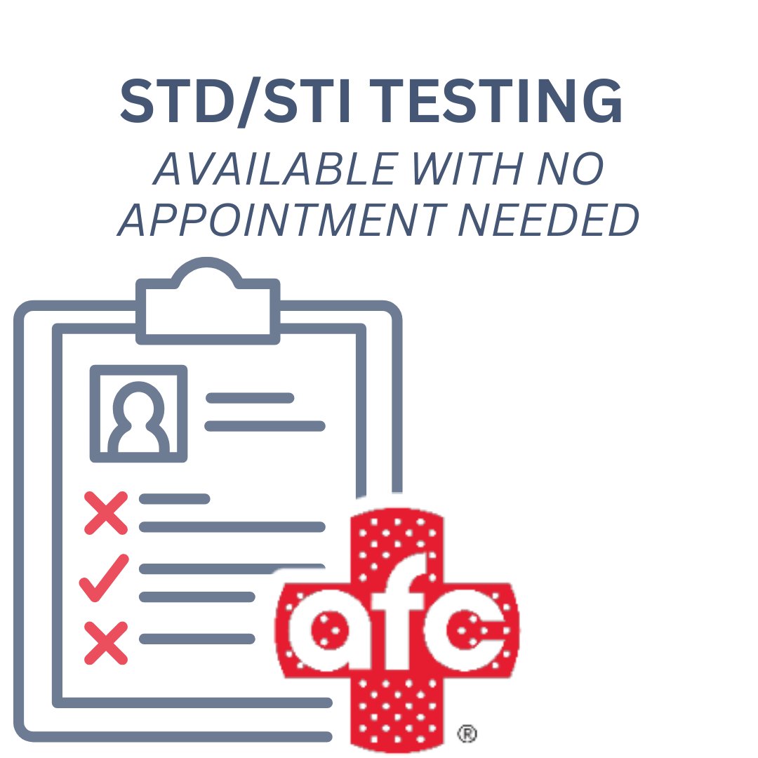 STD testing is an important tool to manage your sexual health and well-being. Visit AFC Urgent Care for preventative STD testing services