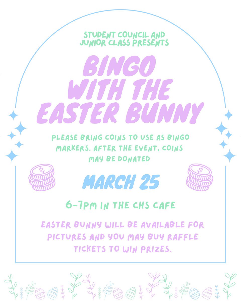 RedGreyCouncil's tweet photo. If you haven’t marked your calendars yet, be sure you save the date and start gathering your coins!  Prizes and multiple types of bingo boards are being prepared! https://t.co/1IJNI1busY