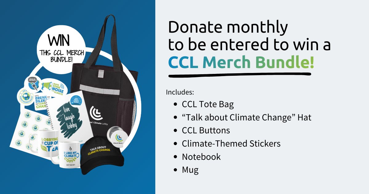 Citizens' Climate Lobby tweet media