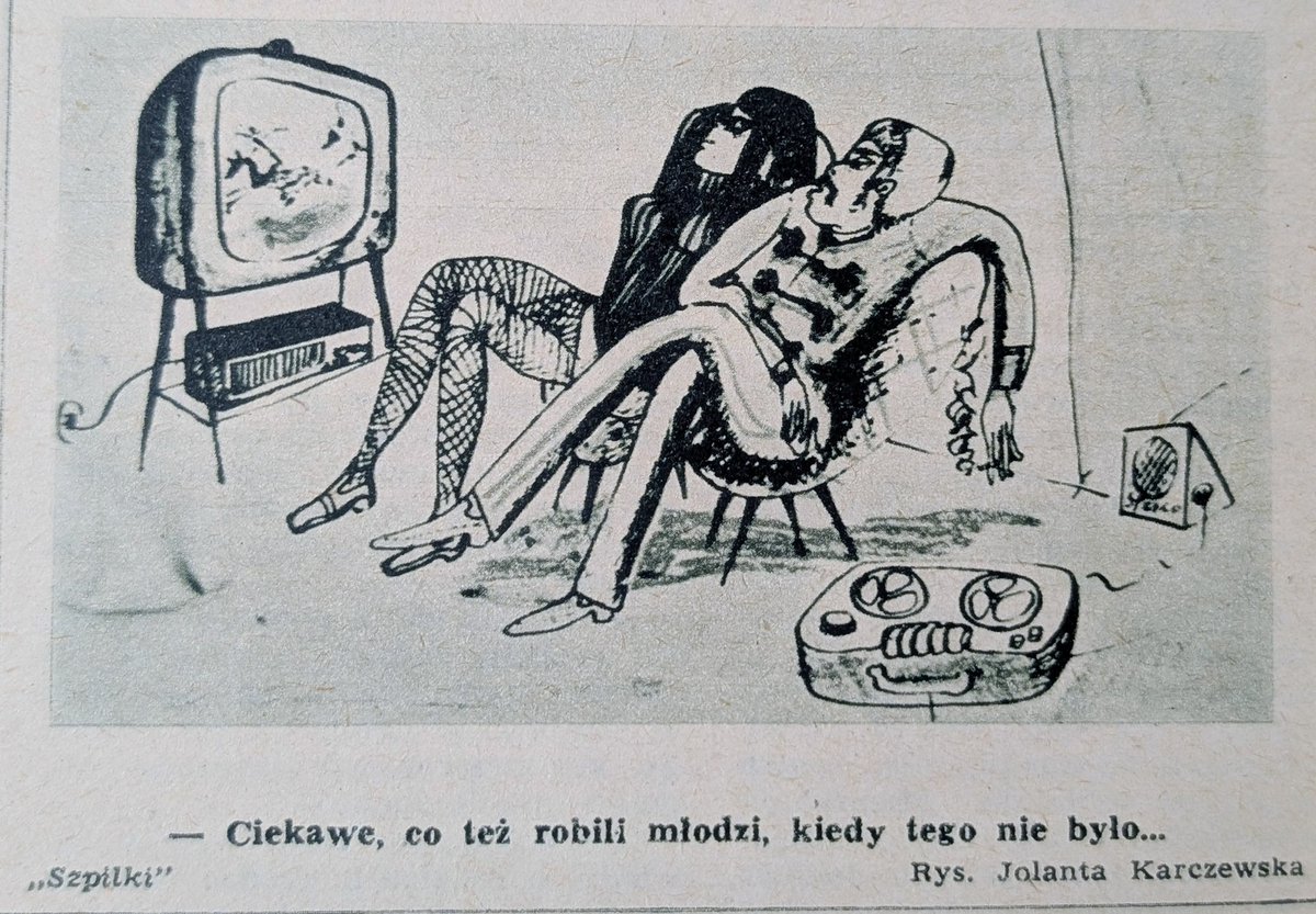 Ciekawe, co też robili młodzi...