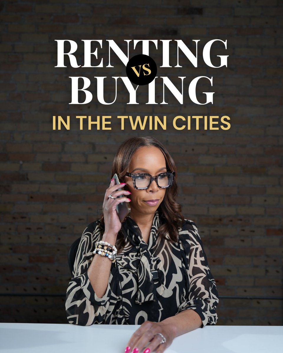 RealtorLisaC's tweet photo. Nobody is showing Twin Cities renters this number.

$1,800/month in rent = $108,000 gone.
$1,780/month owning = $80K in equity.
Same money. Completely different future.

DM me when you are ready. 🏠

#MNRealtor #TwinCities #FirstTimeHomeBuyer #RentVsBuy https://t.co/vjrdEM4Qny