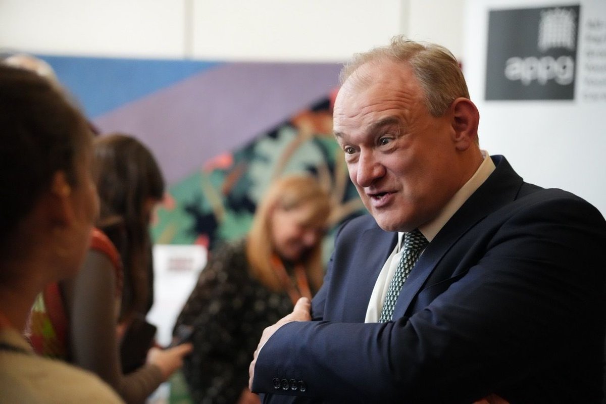 Ed Davey tweet media