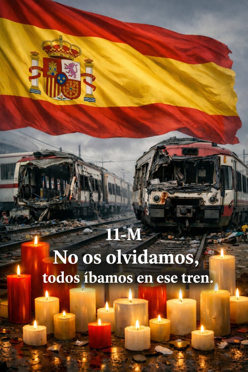 22 años despues..... #11m #Madrid