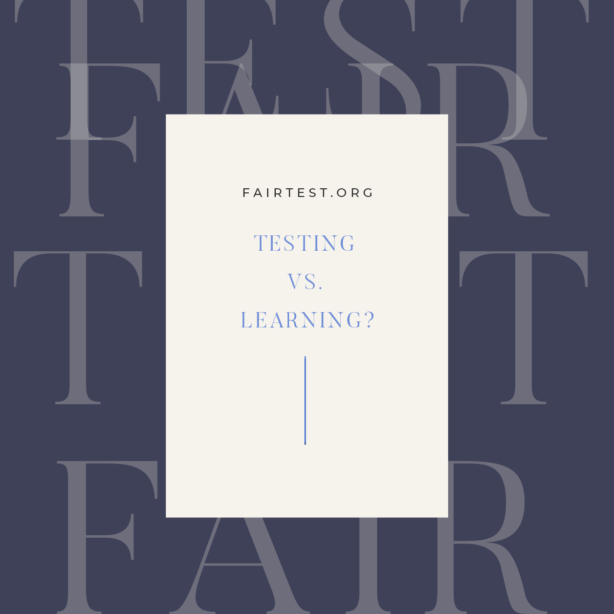 FairTest tweet media