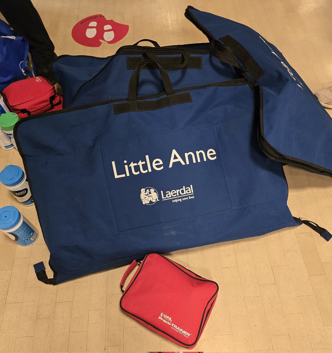 lawnswoodschool's tweet photo. Staff working hard this evening to keep our students safe - emergency first aid at work: part 1 completed #safe #EFAW https://t.co/SHxSMlPouU