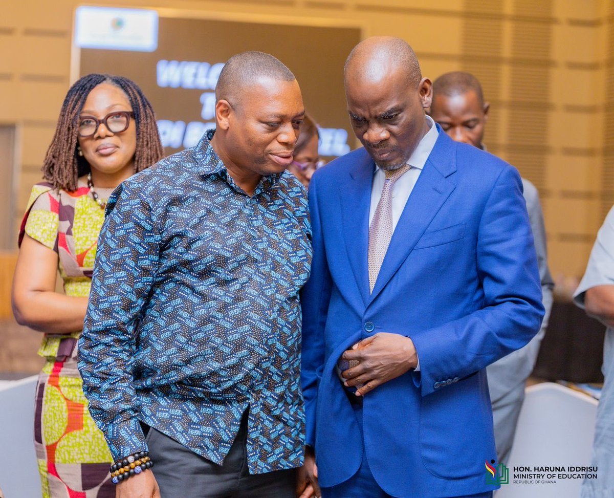 yabastate's tweet photo. Hon Haruna Iddrisu joined the Parliamentary Select Committee on Education to participate in deliberations on two important proposed legislation: the University of Engineering and Agricultural Sciences Bill, 2025 and the Education Regulatory Bodies
#HarunaEffect https://t.co/EHWPj9fNK8