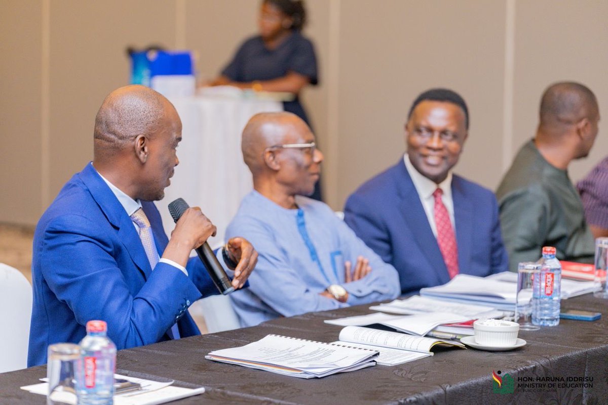 yabastate's tweet photo. Hon Haruna Iddrisu joined the Parliamentary Select Committee on Education to participate in deliberations on two important proposed legislation: the University of Engineering and Agricultural Sciences Bill, 2025 and the Education Regulatory Bodies
#HarunaEffect https://t.co/EHWPj9fNK8