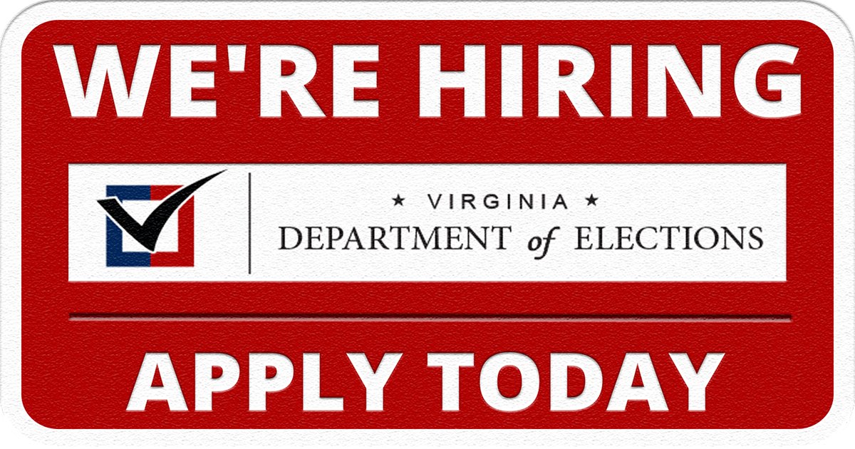 VA Dept of Elections tweet media