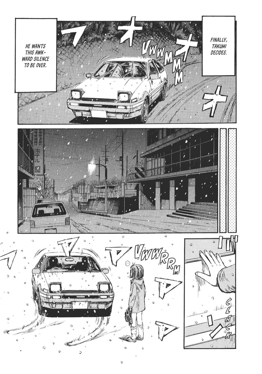 KodanshaManga's tweet image. #InitialD Omnibus 9 is now available in print!

Deciding to stay behind to participate in new racing team "Project D" as Natsuki departs for Tokyo, the curtain rises on the next stage of Takumi's career!

ow.ly/Szs650YhZou