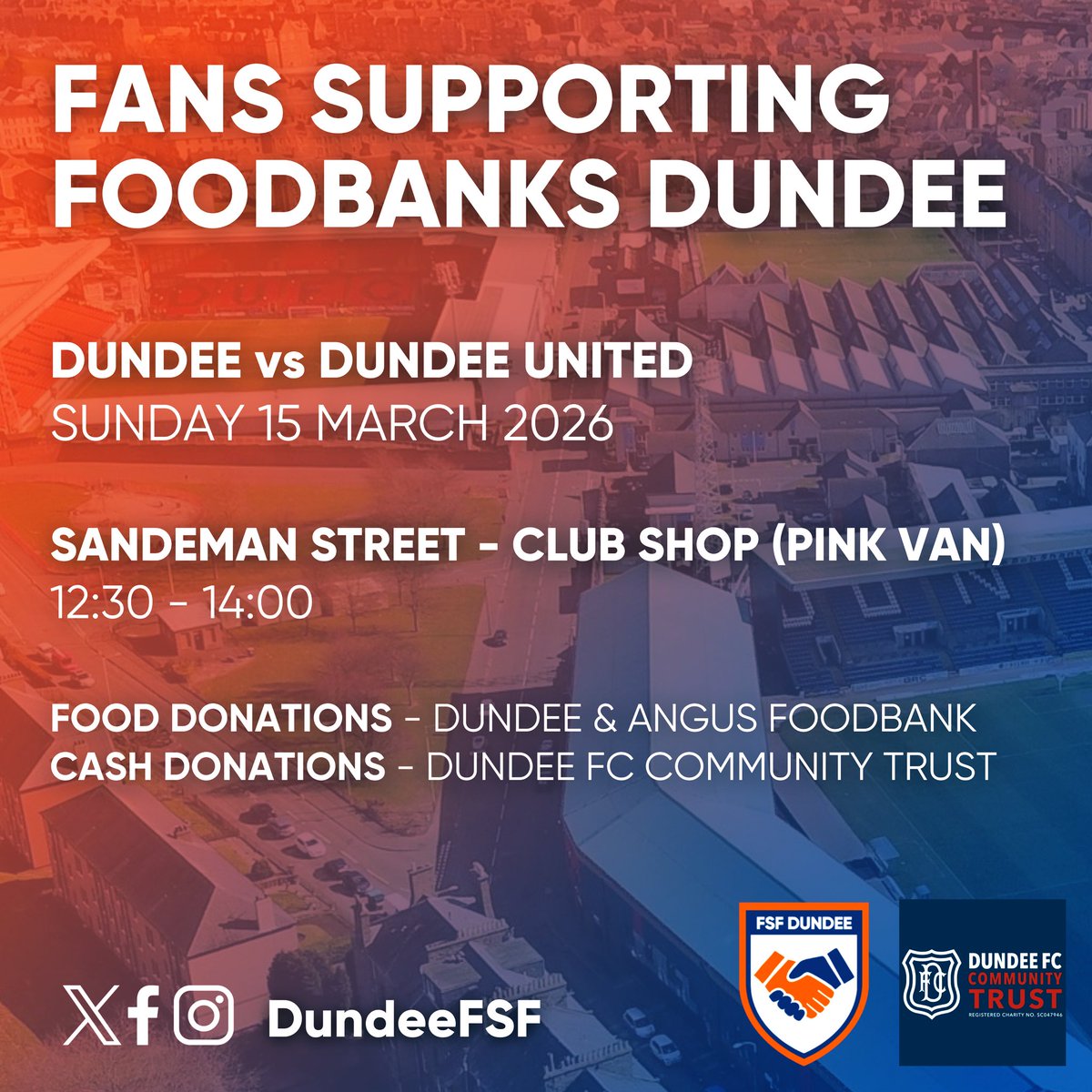 Fans Supporting Foodbanks Dundee tweet media