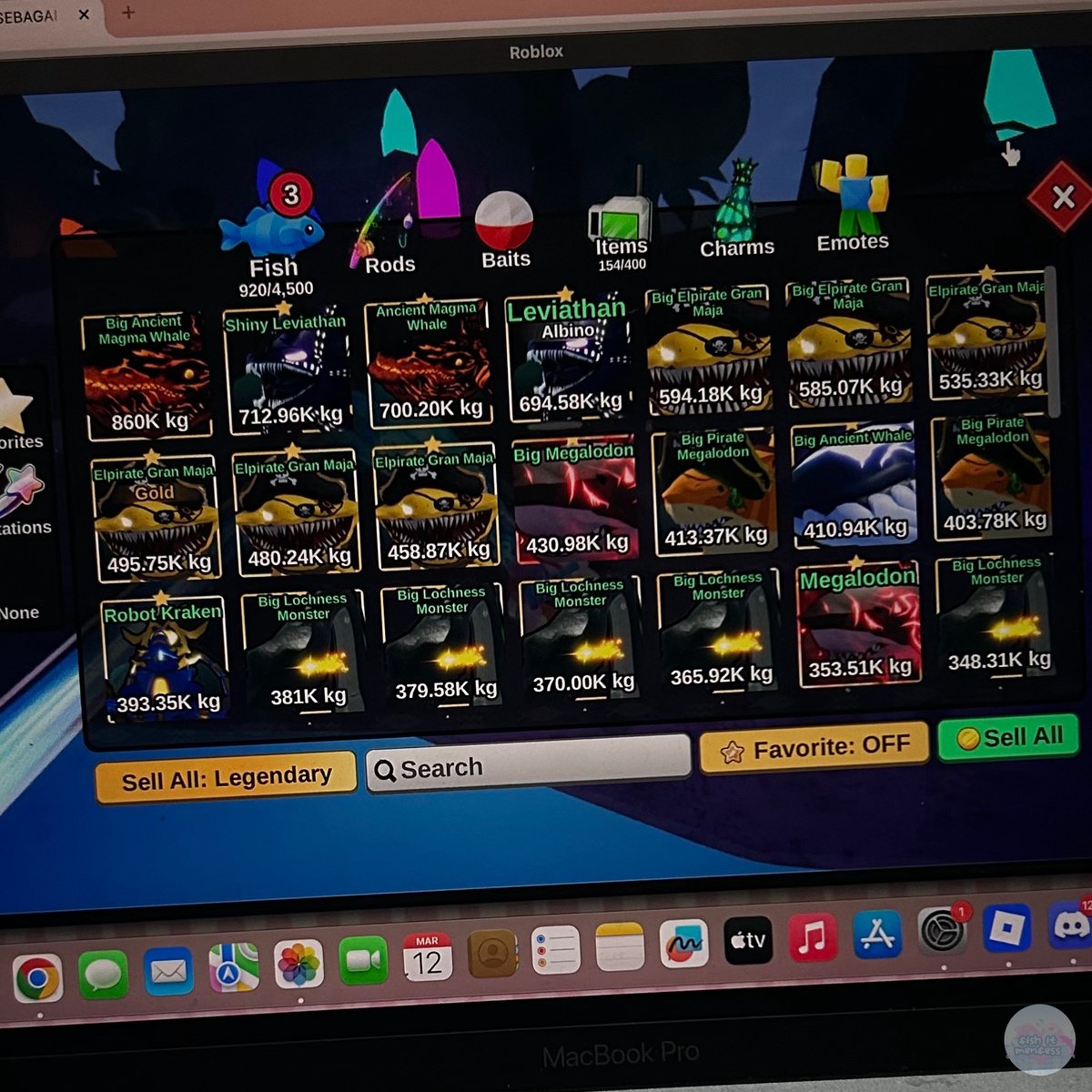 FISH IT FESS ‼️ WTT CANTUMIN UNAME tweet media