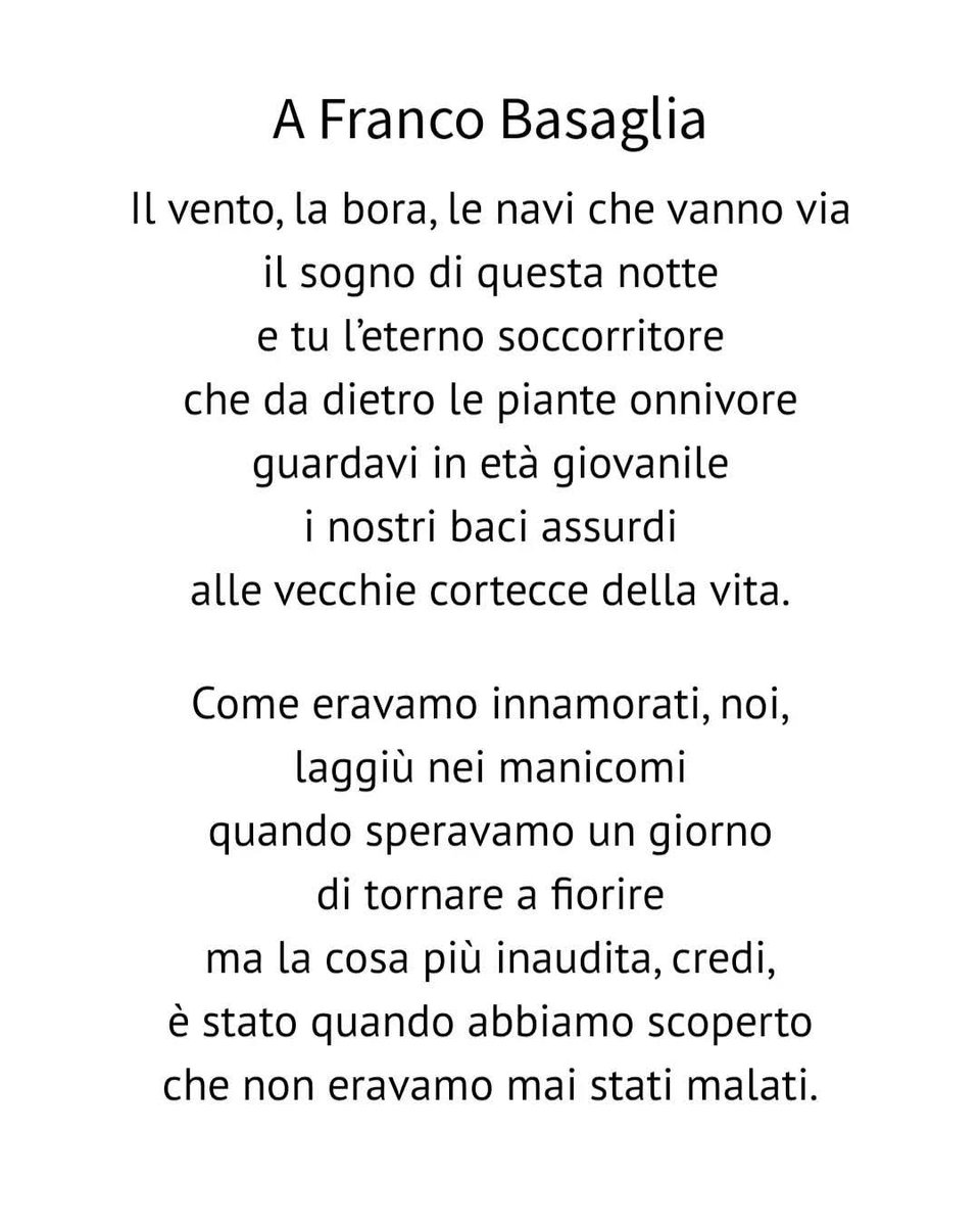 MastVlas's tweet image. Visto da vicino, nessuno è normale. 

Franco Basaglia, 11.03.1924.

#francobasaglia #leggebasaglia #aldamerini