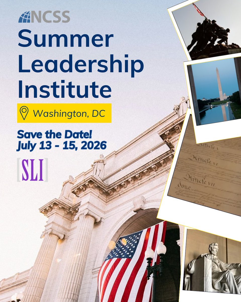 National Council for the Social Studies (NCSS) tweet media