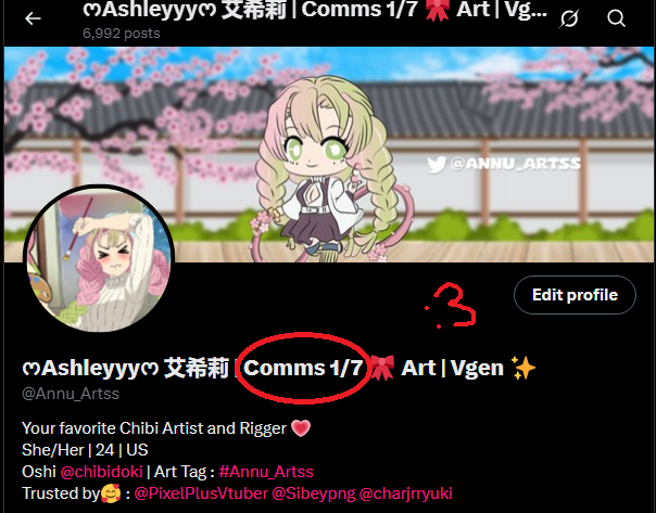Annu_Artss's tweet photo. Yesterday I set a goal of 7 commissions for the monthโฆ and guess what? 1 new commission already in! ๐
Slowly but surely, weโre getting there! Letโs keep the momentum going ๐ฉท
#CommissionsOpen #LookingForCommissions #SomeoneCommission https://t.co/oikQDMo2FX