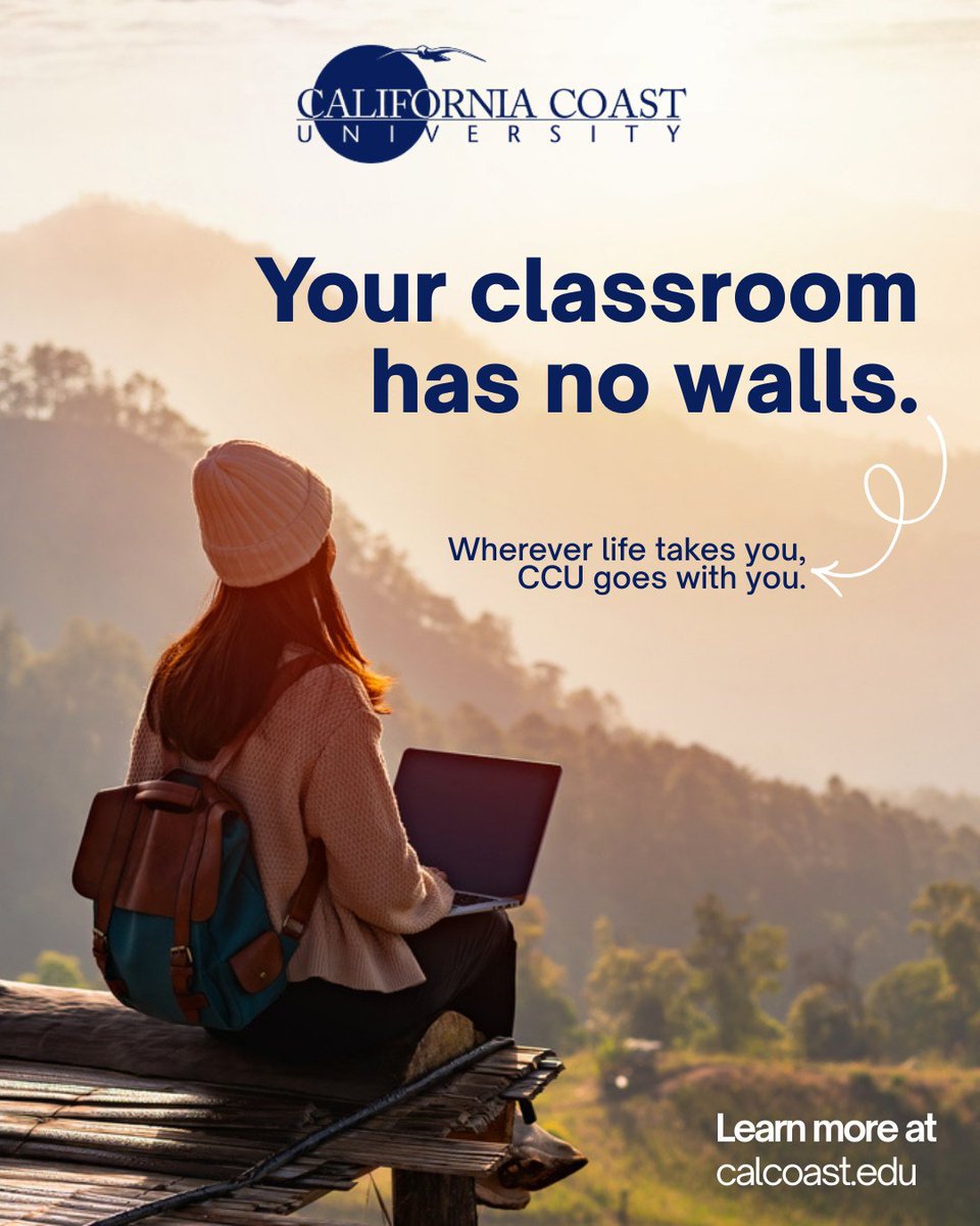 Your classroom has no walls.

Whether you’re at home, on the go, or somewhere that helps you breathe a little deeper — CCU goes with you.