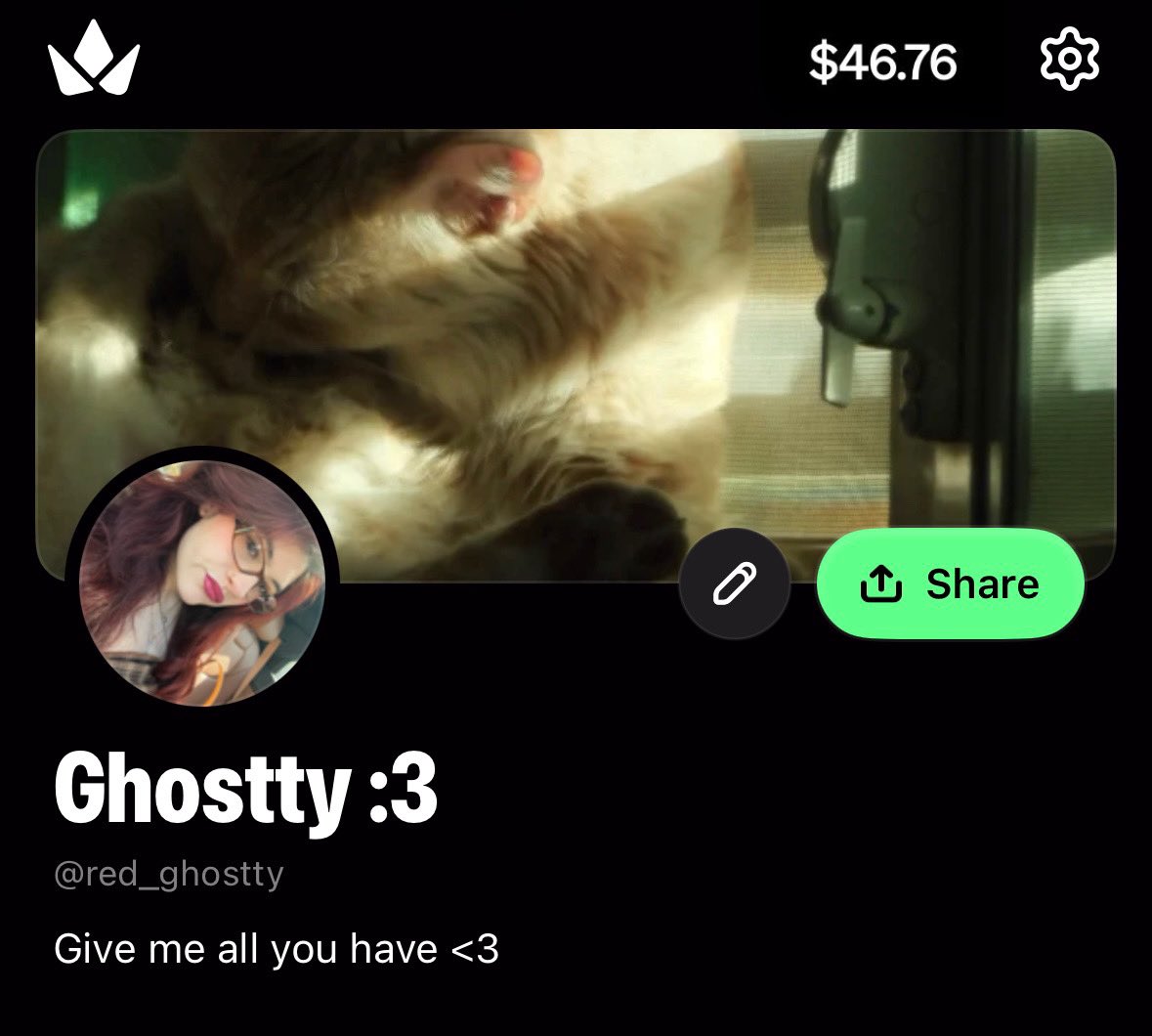 _ghostty's tweet photo. hehehe my first gift :3

keep it up people <33 https://t.co/Fr0N4C1B4D