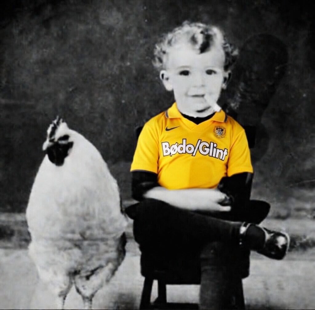 Pois é. Desde pequenino.