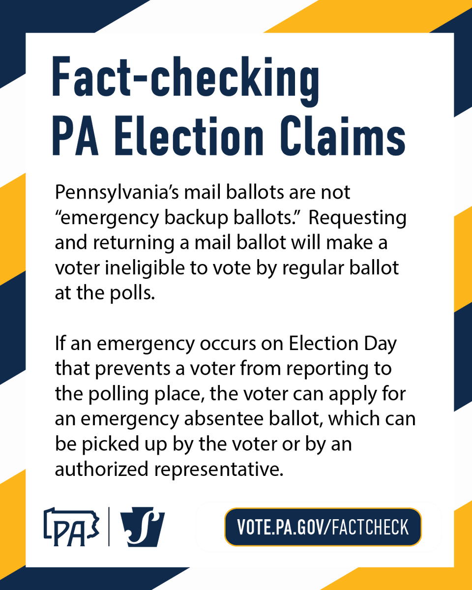 PA Department of State tweet media