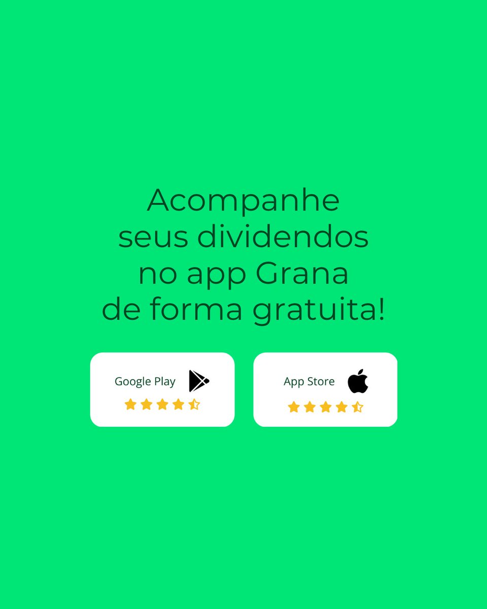 GranaCapital's tweet image. Saber quando os dividendos vão cair na conta é sempre uma boa notícia! 🤑

Baixe o app do Grana e receba notificações sempre que os dividendos pintarem na sua conta. Link na bio do @GranaCapital 
#meta #m1ta34 #dividendos #granacapital